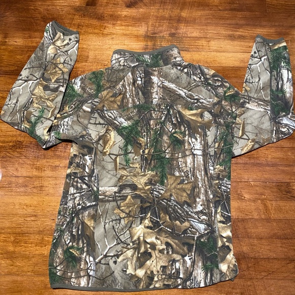 Gander Mountain Camouflage Fleece Jacket Women’s Size Medium - Picture 3 of 4